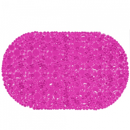 Spa-коврик д/ванны AQUA-PRIME Линза 67х38см (розовый)