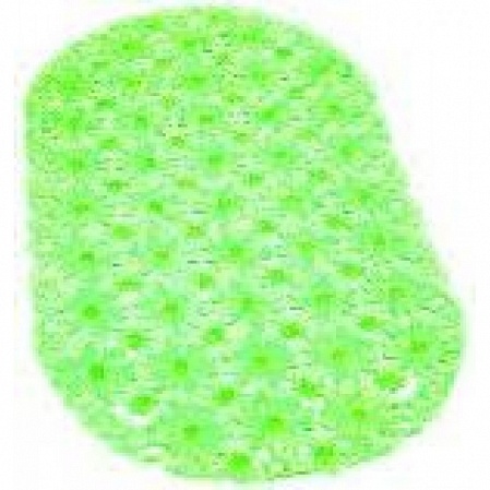 11-2 Spa-коврик д/ванны AQUA-PRIME 69х39см Ромашка (светло-зеленый)