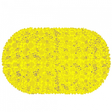 Spa-коврик д/ванны AQUA-PRIME Линза 67х38см (желтый)