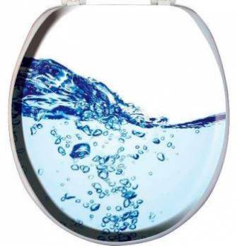 Крышка для унитаза AQUA-Prime DIGITAL 6091 (Турция) вода