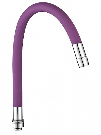 Гусак для смесителя кухня гибкий имп. DK-763B фиолетовый