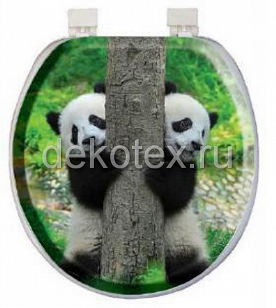 Крышка для унитаза AQUA-Prime DIGITAL 3425 (Турция) панды