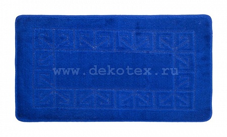 Коврик для в/к BANYOLIN CLASSIC из 1 шт 50х80см ворс 11мм (синий) РОССИЯ, арт. 160