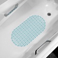 Spa-коврик д/ванны AQUA-PRIME 65х36см Комфорт (дымчато-голубой), РОССИЯ