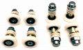 Ролики эксцентриковые одинарные в комплекте 8 роликов (4 верхних и 4 нижних) d23мм DK-834A