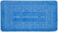 Коврик для в/к BANYOLIN CLASSIC из 1 шт 50х80см ворс 11мм (голубой) РОССИЯ арт.162